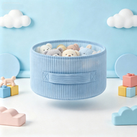 Vente flash : boîte de rangement pliable en tissu pour enfants, sacs de rangement en tissu