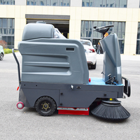 Balayeuse de voirie électrique autopropulsée 48V avec batterie 45Ah, neuve, pour feuilles et débris de rue