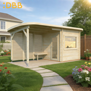 Sauna Moderna de Madera Maciza para Interiores, de Madera de Hemlock, para 4 Personas, Sauna de Madera para Exteriores, para 4-6 Personas, Fabricante de Saunas Modernas para Exteriores - Product Image 3