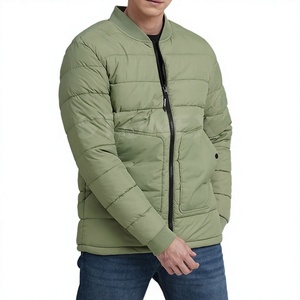 Men's Winter Warm Cotton <b>Padding</b> <b>Padded</b> Jacket New Arrival High Street Style With Multiple Colors & Design. - Product Image 1