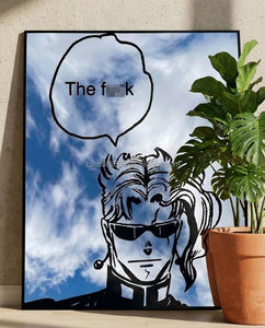 Miroir mural rectangulaire personnalisé avec personnage JOJO, léger, incassable, fait à la main, miroir d'anime pour la décoration de la maison - Product Image 4