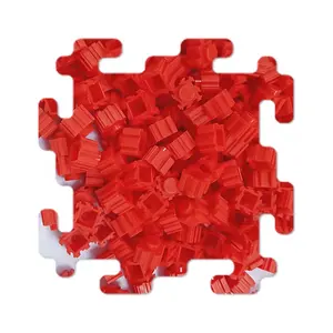 Granulés de blocs rouges vente en gros 6mm 8mm 10mm 18mm blocs de construction bricolage gratuits multi-styles pour créer vos propres produits imaginaires