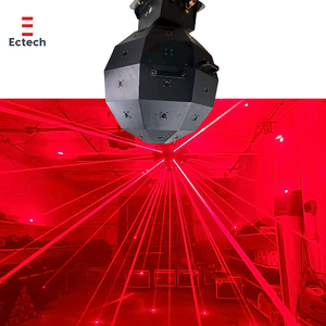 Luz Láser Profesional para Escenario de DJ, 41 Ojos RGB/RGBW, Rotación de <span class=keywords><strong>360</strong></span>°, Control Automático/DMX512, Bola Láser con Clasificación IP33, Garantía de 2 Años - Product Image 2