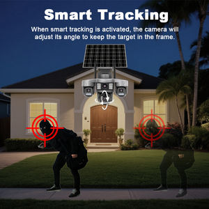 新型太阳能户外无线摄像头低功耗 6MP 8 倍变焦可选 <span class=keywords><strong>3</strong></span> 镜头摄像头太阳能 4G 安防摄像头 - Product Image 5