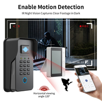KENRONE Boîte à clés intelligente murale étanche IP66 120 ° Caméra grand angle avec enregistrement des opérations et conversation bidirectionnelle pour maison intelligente et Airbnb