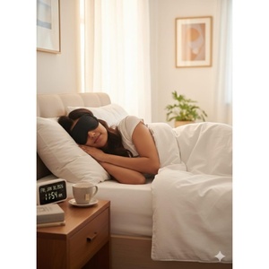 Antifaz Multicolor Ligero de Poliéster para Dormir, con Relleno de Esponja, Almohadilla Nasal y Correas Elásticas - Product Image 3