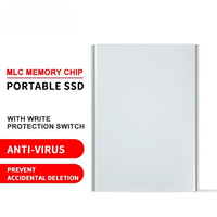 Unità a Stato Solido Esterna Portatile (PSSD) ad Alta Velocità USB 3.1 Type-C da 128GB 256GB 1TB 2TB