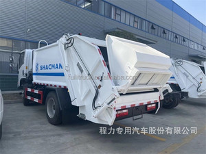 Camion compacteur de déchets HOWO 4X2 4 6 8cbm, véhicule de collecte des déchets efficace - Product Image 4
