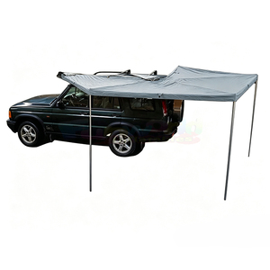 Carpa de techo rígida de aluminio de alta calidad 270 Awning, independiente, para acampar en el techo del coche, carpa de techo para las 4 estaciones. - Product Image 2