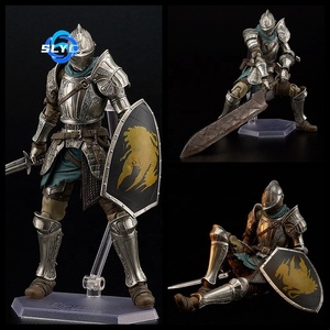 Figura de Acción Figma 590 <span class=keywords><strong>Demon</strong></span>'s Souls, Armadura Acanalada, Modelo Coleccionable en Caja, Personaje de Videojuego, Adorno - Product Image 1