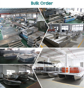 KinOcean-Barco de Pesca de Aluminio de 14 Pies con Motor, Juego Combinado de Barco de Lubina para Surf, Recreación al Aire Libre, Aguas Oceánicas - Product Image 6