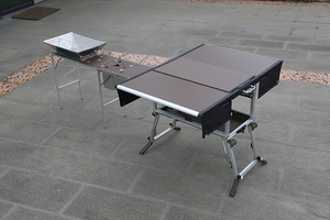 キャンプアルミキッチンとRvキッチンBulin C650-BBQ屋外装備ピクニックテーブル折りたたみキャンプストーブキャンプモバイルキッチン - Product Image 5