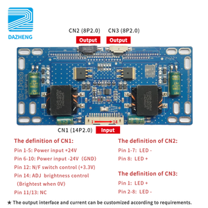 Hot bán DZ-LP0829 <span class=keywords><strong>LED</strong></span> Dimmable DC Inverter liên tục điều khiển hiện tại <span class=keywords><strong>pcba</strong></span> Board cho 42 đến 55 inch hiển thị từ Hot Bán - Product Image 4