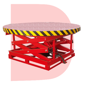 DAHUI Elektrische Schaarhefplatform voor magazijngebruik, draagvermogen 2-10 ton - Product Image 3