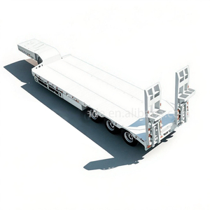 Hiệu quả phẳng bán Trailer thấp loader Trailer giải pháp thấp boong chiều cao dễ dàng tải tiết kiệm thời gian và lao động - Product Image 2