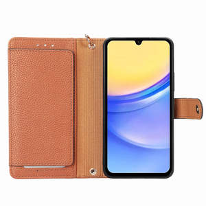 Étui portefeuille en cuir design de luxe pour <span class=keywords><strong>Samsung</strong></span> <span class=keywords><strong>Galaxy</strong></span> S20 S21 FE S22 Plus S23 Ultra S24 - Product Image 4