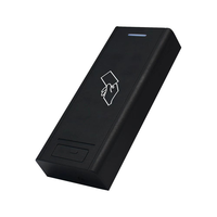 Lector de Tarjetas de Acceso ABS Impermeable al por Mayor, Doble Frecuencia RFID NFC 125kHz 13.56MHz, Protocolo ISO 14443A OSDP, Control de Acceso