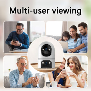 Telecamera WiFi Smart per Interni 1080P 2K, Telecamera di Rete Wireless O-KAM PRO con Doppia Lente, PTZ 360°, Telecamera IP di Sicurezza CCTV WiFi per Casa - Product Image 4