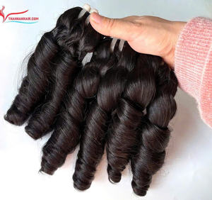 Hot choisissez le produit: Steam Bouncy Curly Trame Noir Cheveux Humains Grand Stock avec Expédition Mondiale Rapide sur le marché africain populaire - Product Image 1