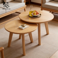 Table basse moderne en bois massif, personnalisable (couleur et taille), écologique, pour salon – Fabricant chinois, prix bas, stock disponible