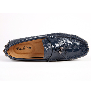 Herren-Slipper mit Krokodilprägung für Frühling und Herbst, Lässige Slip-On-Schuhe, OEM/ODM-Unterstützung - Product Image 4