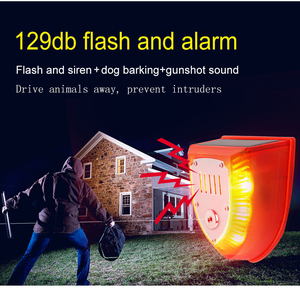 Nuevo 0 error alarma de imán solar animales repelente intruso alarma orchard/farm/estanque/campo/camping/casa/almacén - Product Image 6