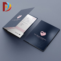 Dossiers personnalisés avec logo pour entreprise, présentation de produits, dossiers A4 A5, profil d'entreprise, dossier en papier personnalisé 350 g/m² avec logo
