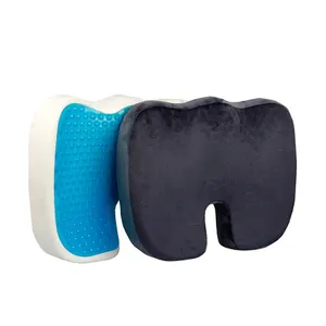 Không Có Mùi Thoải Mái Coccyx Chỉnh Hình Silicone Gel Ghế Đệm Xe Tải Tài Xế Ghế Gối Ghế Xe Đệm