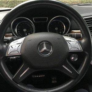 Cubiertas para botones del volante Xingbaiwang, ABS con cromado, para modelos Mercedes-Benz C, E, CLS, ML, GL, GLK, SLK, GLA - Product Image 2