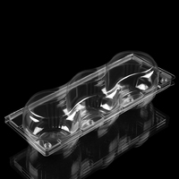 Barquettes en plastique transparent recyclé pour tomates cerises, petits contenants de présentation, plateaux d'emballage