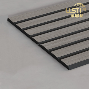 Panneaux acoustiques d'insonorisation en bois d'<span class=keywords><strong>ardoise</strong></span> design moderne et écologique OEM ODM Panneaux muraux insonorisés avec finition en placage - Product Image 4