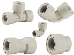 Acoplador de compresión de <span class=keywords><strong>PE</strong></span> de accesorios rápidos HDPE DE FÁBRICA DE China para sistema de agua - Product Image 4