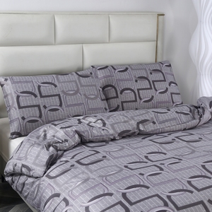 Bộ chăn ga gối đệm cỡ Queen cao cấp, họa tiết in hoa văn - Product Image 3