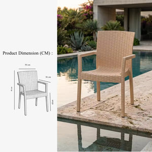 Ergonomic Stackable Back Plastic <b>Chairs</b> Traditional Dining Seating for Hotel Restaurant Home Outdoor Events Furniture Wholesale - Product Image 2