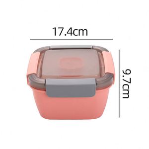 Food Storage <b>Container</b> Compartmental Picnic Fresh-Keeping Box Portable Bento Box Multi-Layer with Lid Can Be <b>Refrigerated</b> Food - Product Image 4