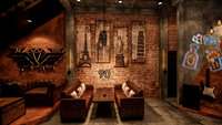 Comptoir de bar bistro traditionnel mobilier de bar pub aménagement intérieur et design de restaurant
