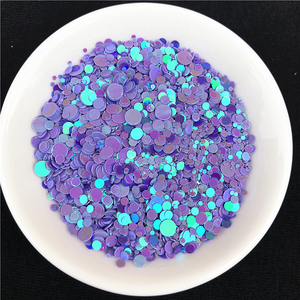 4000 Piezas de Lentejuelas Planas en Forma de Punto de 1-4 mm, Lentejuelas para Decoración de <span class=keywords><strong>Uñas</strong></span>, Manicura, Bodas, Confeti, Colores Variados - Product Image 5