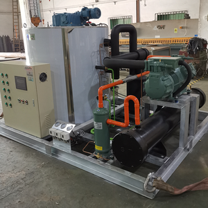 Iceup 8 Ton/giorno macchina del ghiaccio del fiocco dell'acqua di mare creatore di ghiaccio marino per il pesce congelato sulle barche da pesca. - Product Image 6