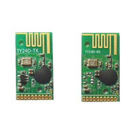 TY24D-TX/RX Aucune programmation Contrôle à six voies Utilise la télécommande Module sans fil 2.4g