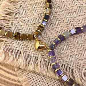 Pulsera de Piedra Natural con Cuentas de Cristal de Colores para Ayudar a Dormir, Artículo de Alta Rentabilidad para Mayoristas, Gerente de Cuentas Dedicado - Product Image 5