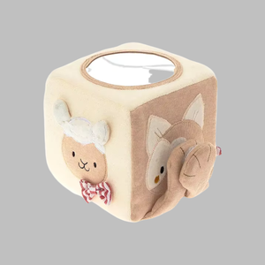 Stimulates Senses Baby Toys Early Learning Animals Soft <strong>Activity</strong> <strong>Cube</strong> - Product Image 4