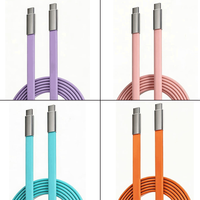 Nouvel adaptateur de charge rapide 240W tendance 2026, 360 °   Support de téléphone pliable, câble de données Type-C, logo personnalisé en gros