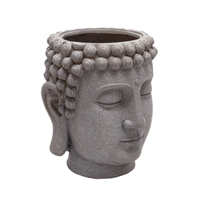 Maceta con Cabeza de Buda, Maceta Decorativa de Resina para Interiores y Exteriores - Product Image 2