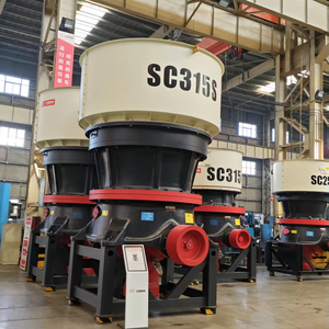 Concasseur à cône SC250 pour l'extraction d'or et la ligne de production d'agrégats - Product Image 1
