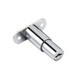 Cerradura para puerta corredera, cerradura para cajón, mueble, cuerpo de metal de aleación de zinc, cerradura con llave antirrobo de seguridad para puerta de armario y cajón - Product Image 3