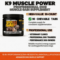 Masticables Blandos de Aminoácidos y Proteínas para Perros, Fortalecedores Musculares, Aumentan la Masa Muscular, Recuperación, Inmunidad, Salud Articular, Seguros