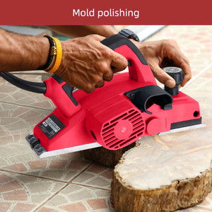 Máquina <span class=keywords><strong>cepilladora</strong></span> <span class=keywords><strong>de</strong></span> <span class=keywords><strong>madera</strong></span> eléctrica 230V 710W 82mm alta velocidad 16500RPM Cepilladoras <span class=keywords><strong>de</strong></span> <span class=keywords><strong>mano</strong></span> eléctricas con cable portátil para carpintería - Product Image 2