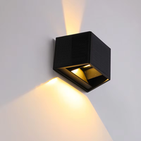 IP65 étanche 3 pièces LED panneau solaire applique murale réglable Angle de faisceau capteur de lumière contrôle pour cour de jardin extérieure