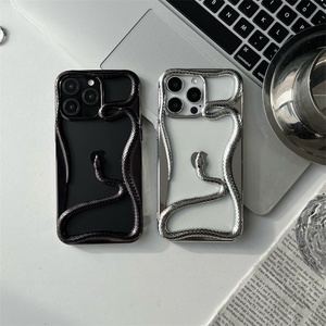 Funda Protectora para Teléfono con Diseño de Serpiente 3D para Samsung Galaxy S22 S23 S24 S25 Ultra, Delgada, Resistente a Golpes, de TPU - Product Image 4