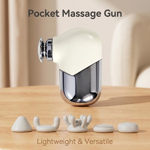 Mini Smart Fascia Massage Gun Portable Deep Tissue Muscle Relaxation Vibratory Percussion Body Recovery Device